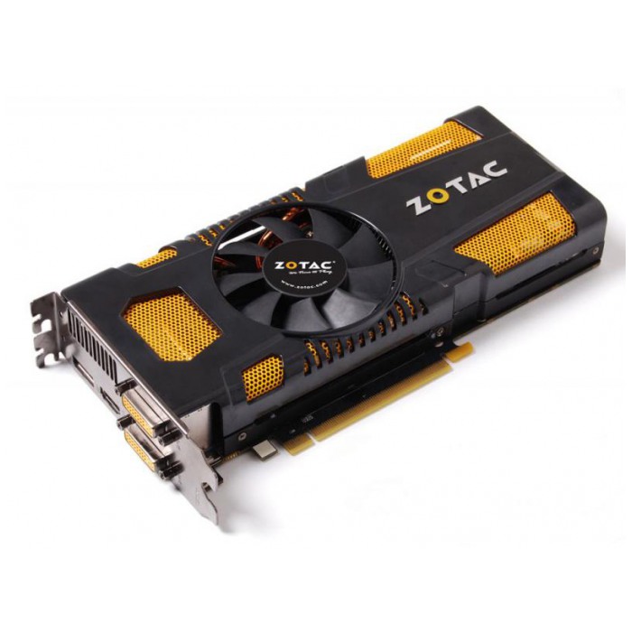 картинка Видеокарта Zotac GeForce GTX570 AMP! 1Gb 320bit DDR5 (ZT-50204-10M) от магазина КомпьютерЦентр