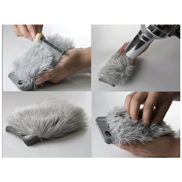 картинка Чехол для iPhone 4 ION Monster Fur Cover Snow White (i948-FUR019) от магазина КомпьютерЦентр