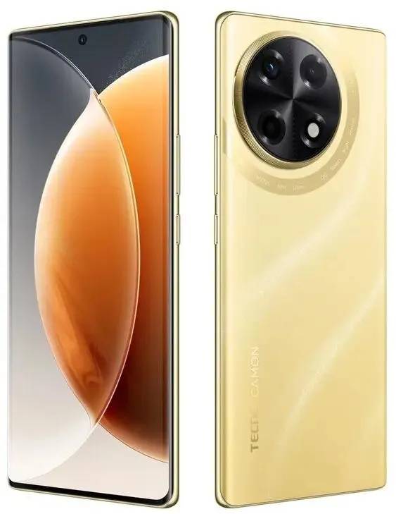 картинка Смартфон Tecno Camon 30S Gold 6.78'' / 6Gb / 128Gb от магазина КомпьютерЦентр