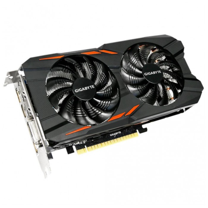 картинка Видеокарта Gigabyte 2Gb DDR5 GeForce GTX1050 (GV-N1050WF2OC-2GD) от магазина КомпьютерЦентр