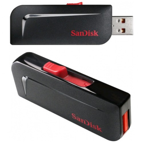 картинка Флешка USB SanDisk 16Gb Cruzer Slice (SDCZ37-016G-B35) от магазина КомпьютерЦентр