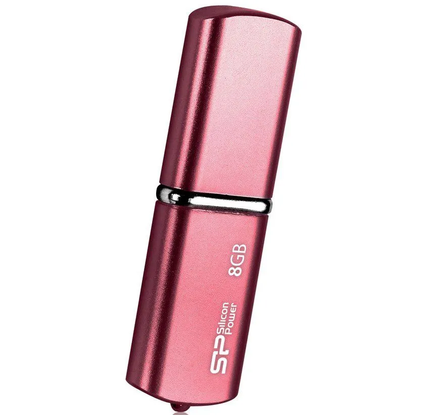 картинка USB накопитель 8Gb SiliconPower LuxMini 720 Pink (SP008GBUF2720V1H) от магазина КомпьютерЦентр