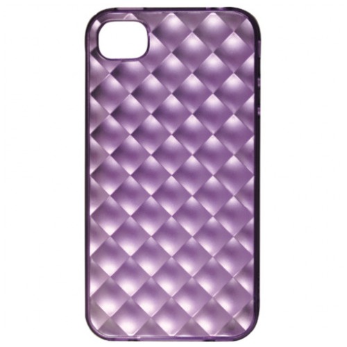 картинка Чехол Ozaki iCoat Square Colorful Purple for iPhone 4 (IC842SPU) от магазина КомпьютерЦентр