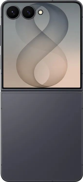 картинка Смартфон Samsung Galaxy Z Flip 8 Graphite 6.9'' (2520x1080)/  Exynos 2600 (3.8) 8C/  12Gb/  256Gb/  50+12Mp/ 10Mp / 4300mAh (SM-F776B) от магазина КомпьютерЦентр