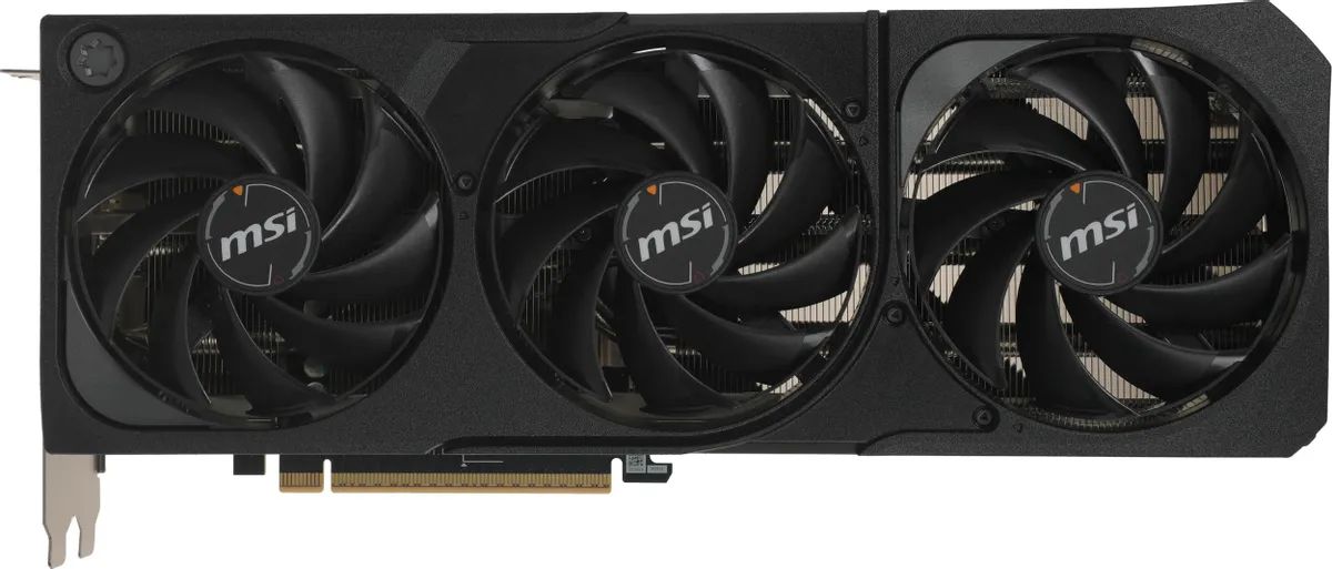 картинка Видеокарта 12Gb GDDR7 GeForce RTX 5070 MSI 192bit GDDR7 2542/ 28000 HDMIx1 DPx3 HDCP Ret (RTX 5070 12G Shadow 3X OC) от магазина КомпьютерЦентр