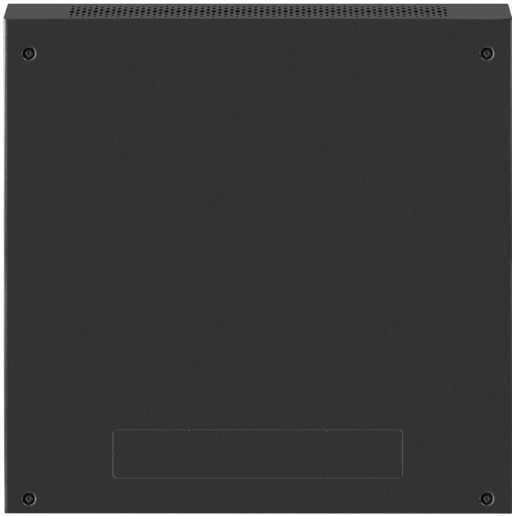 картинка Шкаф телекоммуникационный 19'' настенный 6U ExeGate EC-WM-6U.600.G.BLACK 600x600x370mm, пыле- и влагозащита IP23, черный RAL 9004 от магазина КомпьютерЦентр