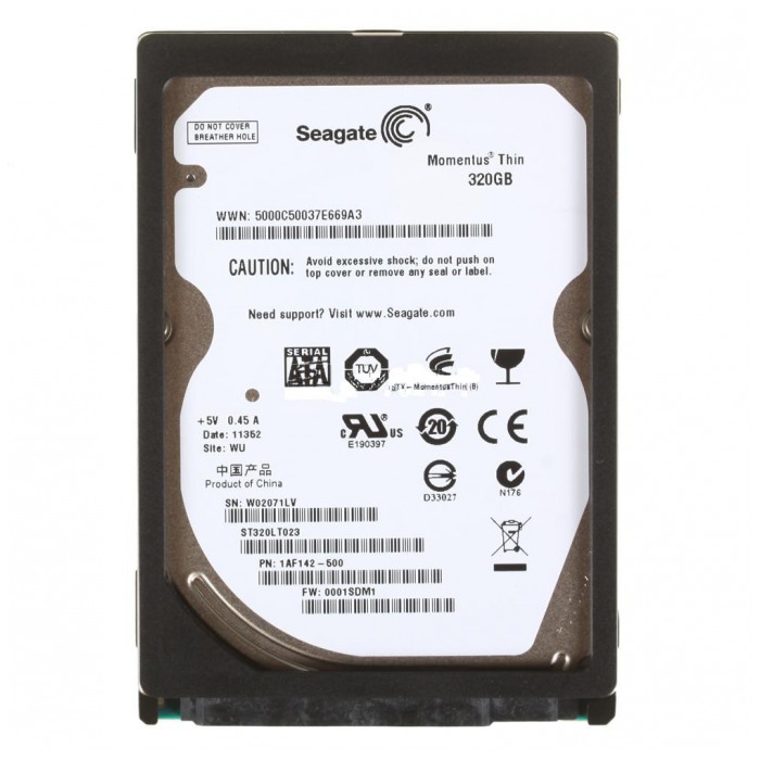 картинка Жесткий диск Seagate 320Gb Momentus Thin 7200.1 2.5″ 7200rpm 16Mb (ST320LT023) от магазина КомпьютерЦентр