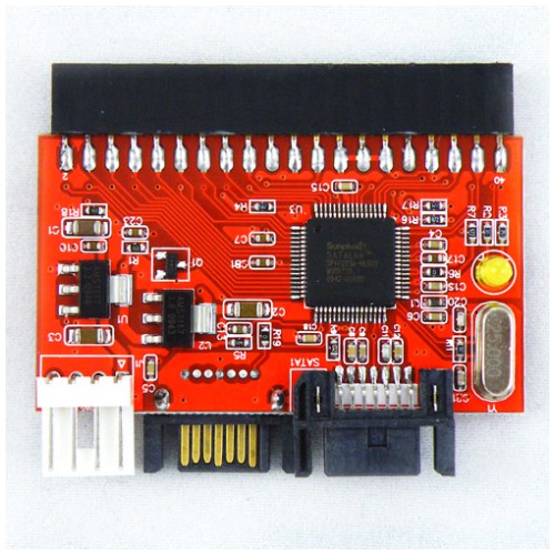 картинка Контроллер T-T International IDE to SATA Or SATA to IDE Adapter от магазина КомпьютерЦентр