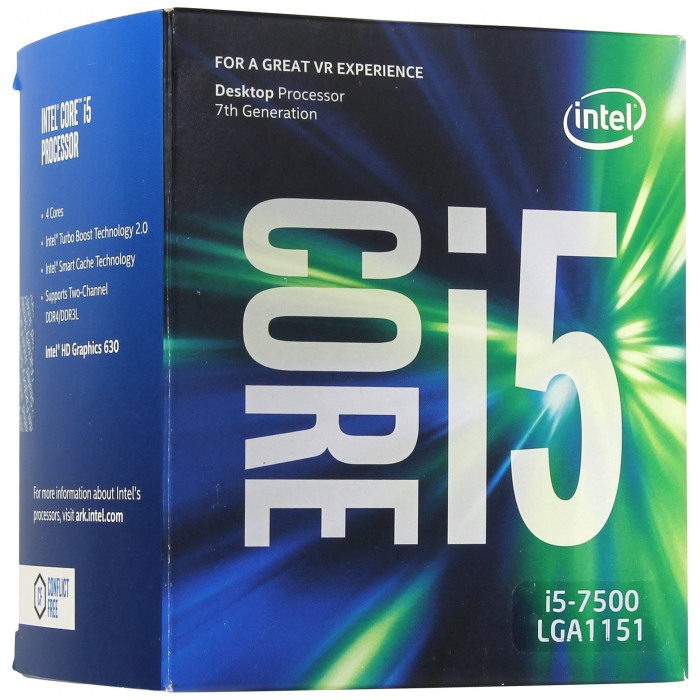 картинка Процессор Intel Core i5-7500 S1151 Box от магазина КомпьютерЦентр