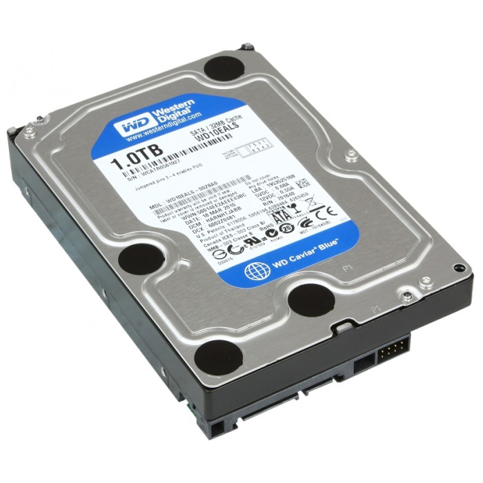 картинка Жесткий диск Western Digital 1.0Tb Caviar Blue 32Mb 7200rpm 3.5″ (WD10EALS) от магазина КомпьютерЦентр