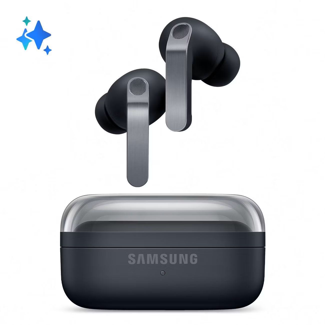 картинка Наушники TWS Samsung Galaxy Buds 4 Pro черный (SM-R640) от магазина КомпьютерЦентр