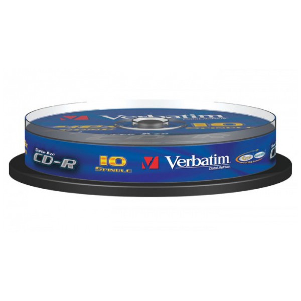 картинка Диски Verbatim CD-R 700Мb 52x Cake 10 pack от магазина КомпьютерЦентр