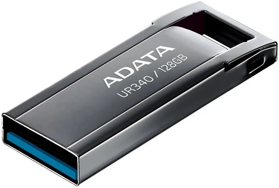 картинка USB3.2 накопитель 128Gb A-Data UR340 AROY Black (AROY-UR340-128GBK) от магазина КомпьютерЦентр