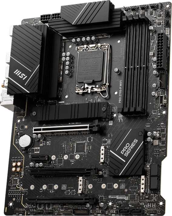 картинка Материнская плата MSI PRO Z790-P WIFI, LGA 1700, Intel Z790, 4xDDR5 от магазина КомпьютерЦентр