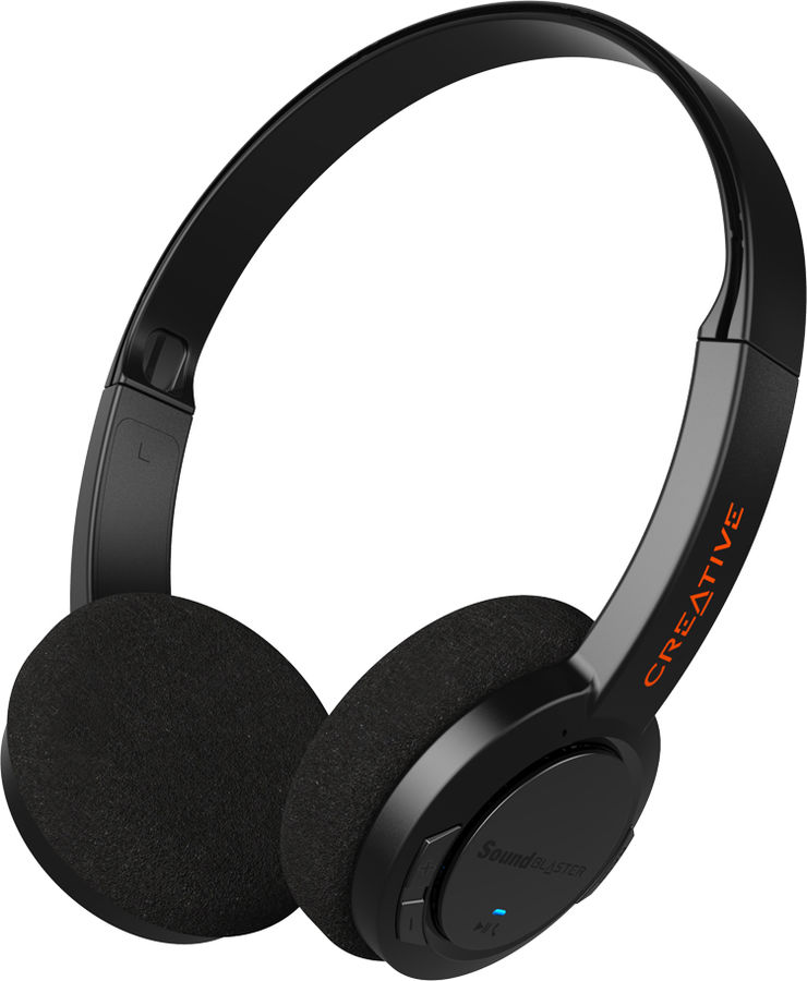 картинка Bluetooth гарнитура Creative Jam V2 черный накладные BT (51EF0950AA000) от магазина КомпьютерЦентр