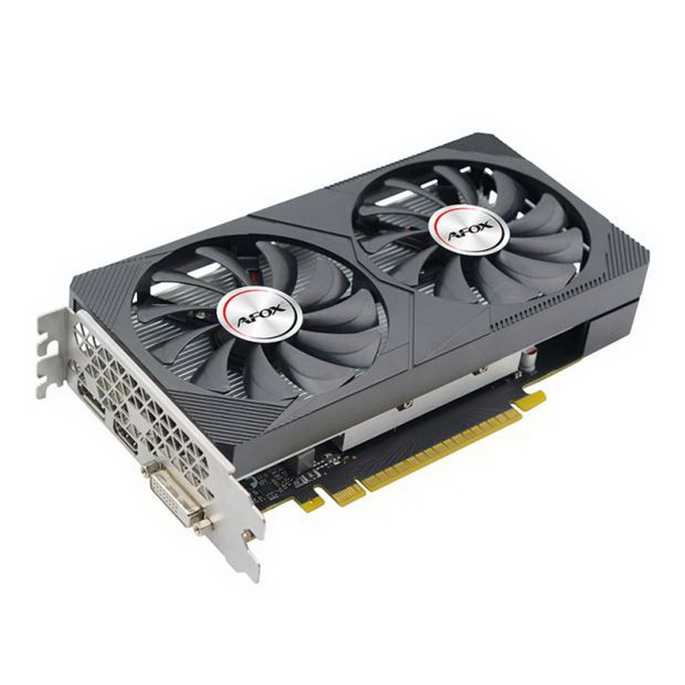 картинка В/к 4Gb DDR6 GeForce GTX1650 AFOX Dual (AF1650-4096D6H3-V3) от магазина КомпьютерЦентр