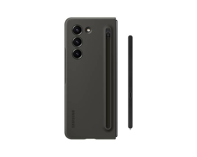 картинка Чехол-накладка Samsung Slim S Pen Case для Samsung Galaxy Z Fold5 серый от магазина КомпьютерЦентр