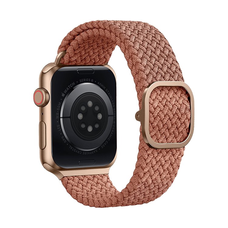 картинка Плетеный ремень Uniq ASPEN для Apple Watch 49/ 45/ 44/ 42 розовый (44MM-ASPPNK) от магазина КомпьютерЦентр