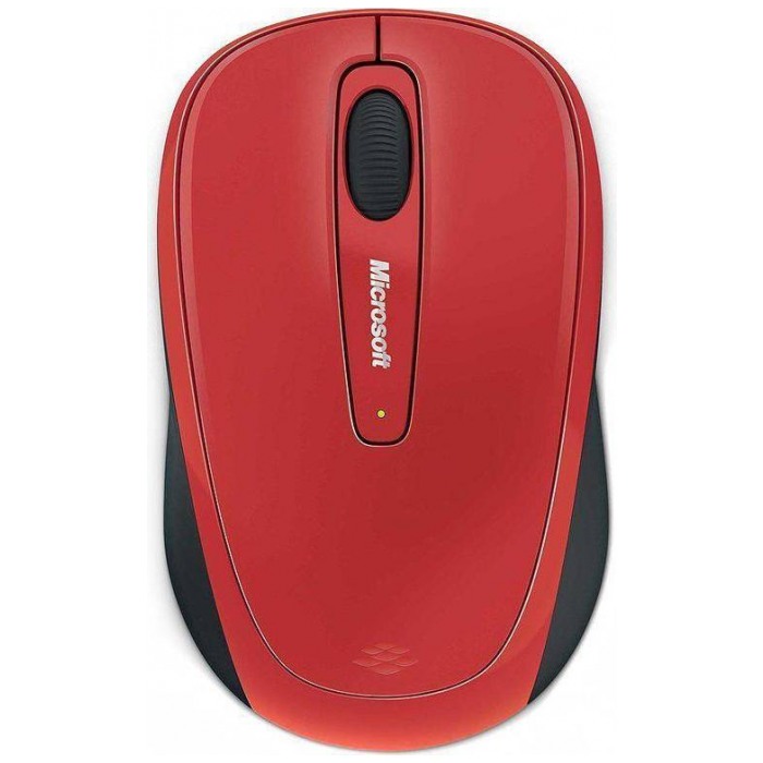 картинка Мышка Microsoft 3500 Wireless Red (GMF-0293) от магазина КомпьютерЦентр