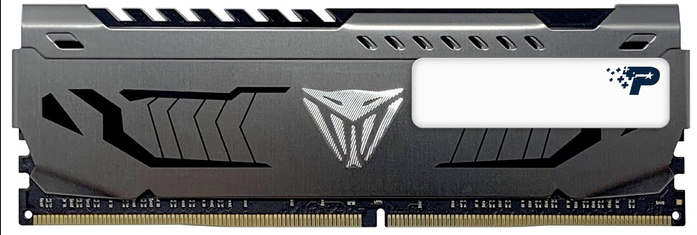 картинка DIMM DDR4 16Gb 3200MHz PC4-25600 Patriot Viper Steel RTL CL16 1.35V (PVS416G320C6) от магазина КомпьютерЦентр
