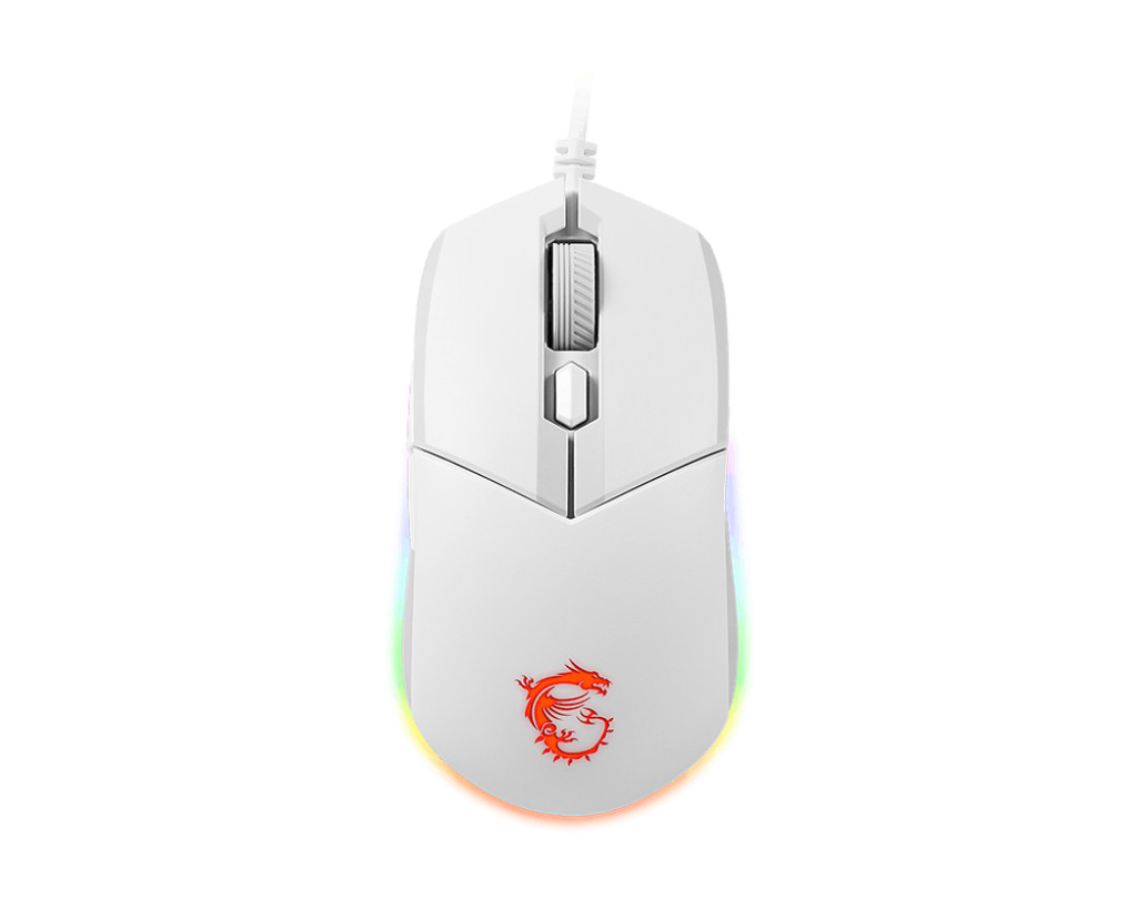 картинка Мышка MSI Clutch GM11 белая от магазина КомпьютерЦентр