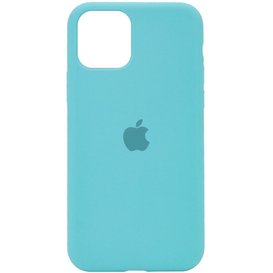 картинка Чехол Apple Silicone Case 360 for iPhone 12 Pro Max Бирюзовый (Copy) от магазина КомпьютерЦентр