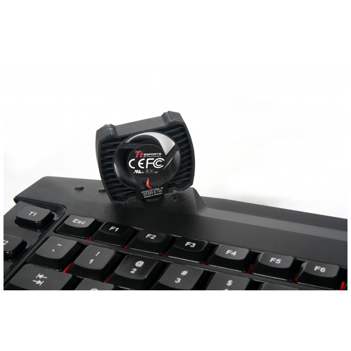 картинка Клавиатура Tt eSports by Thermaltake Gaming keyboard Challenger Pro USB Black (KB-CHP001RS) от магазина КомпьютерЦентр