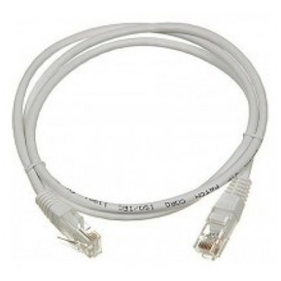 картинка Кабель Lanmaster UTP RJ-45 Cat.5e, 1м Gray (TWT-45-45-1.0/S-GY) от магазина КомпьютерЦентр