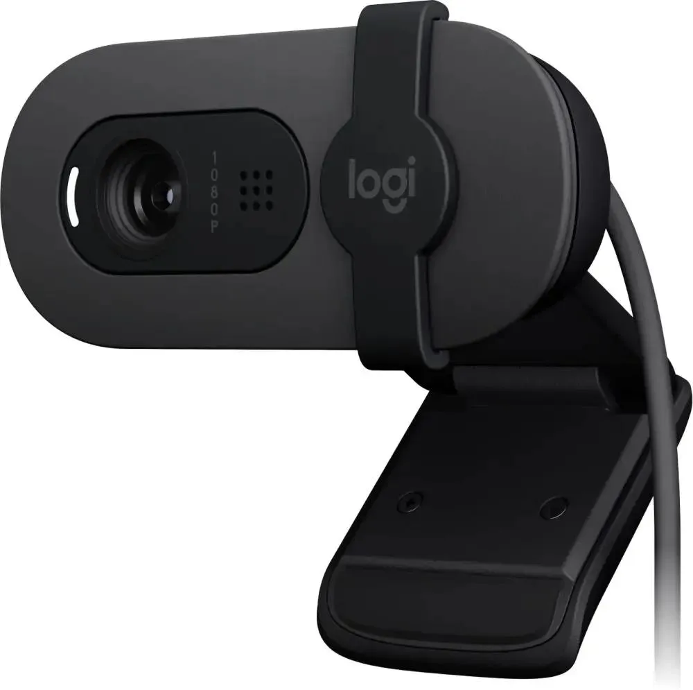 картинка Web-камера Logitech Brio 100, GRAPHITE (960-001585) от магазина КомпьютерЦентр