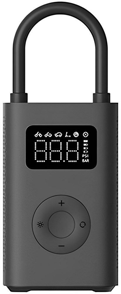 картинка Насос портативный Xiaomi Mijia Portable Electric Air Compressor 2D MJCQB07QWS BHR07SOCN Black от магазина КомпьютерЦентр