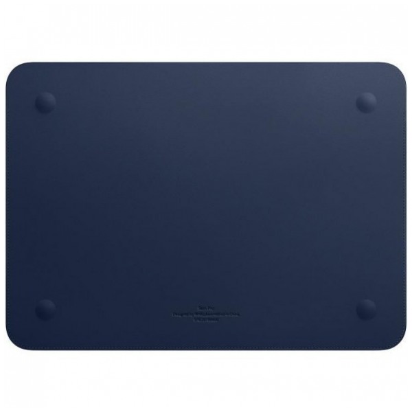 картинка Чехол Wiwu MacBook Air 13/ Pro 13 Leather Skin Pro Sleeve Navy Blue от магазина КомпьютерЦентр