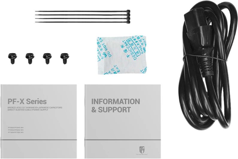 картинка Блок питания GamerStorm PF700X (ATX 2.52, 700W, PWM 120мм fan, Active PFC+DC to DC, 80 PLUS BRONZE) RET от магазина КомпьютерЦентр