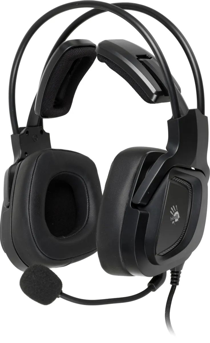 картинка Гарнитура A4-Tech Bloody G575, черный (G575 USB/  BLACK) от магазина КомпьютерЦентр