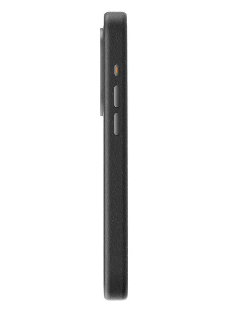картинка Чехол из искусственной кожи Uniq HYBRID LYDEN (MagSafe) для iPhone 15 Pro 6.1'', черный (Black) IP6.1P(2023)-LYDMBLK от магазина КомпьютерЦентр