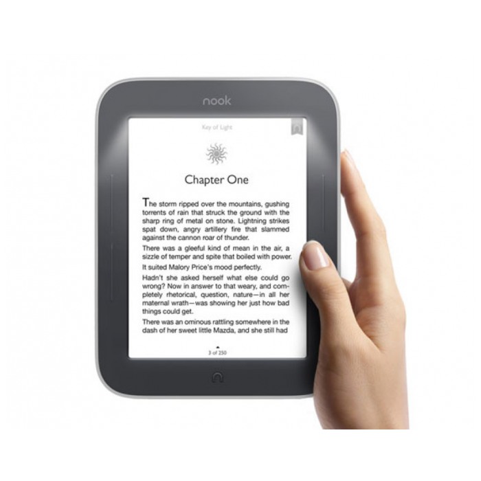 картинка Электронная книга Barnes & Noble Nook The Simple Touch Reader with GlowLight (BNRV350) от магазина КомпьютерЦентр