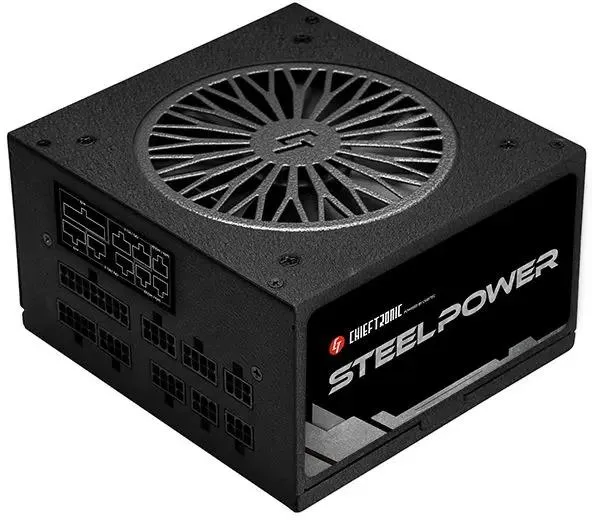 картинка Блок питания Chieftec SteelPower BDK-750FC, 750Вт, 80 PLUS Bronze, 120мм, модульный, черный от магазина КомпьютерЦентр