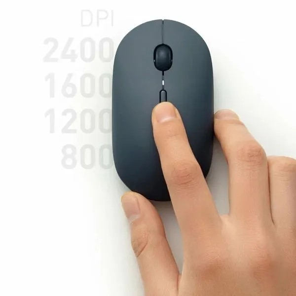 картинка Мышка Xiaomi Mi Portable Bluetooth Mouse 3 XMBXSB01YM Black от магазина КомпьютерЦентр