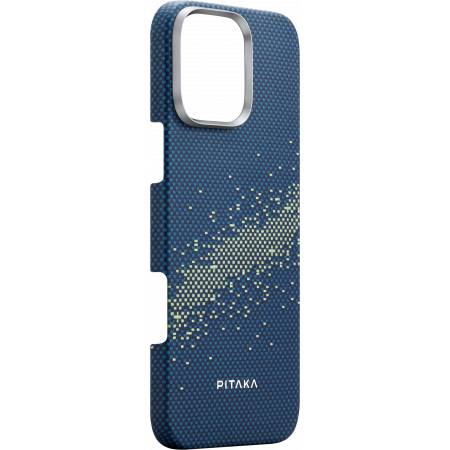 картинка Чехол PITAKA StarPeak Tactile Woven Case для iPhone 16 Pro Max 6.9'', принт млечный путь (Milky way galaxy) от магазина КомпьютерЦентр