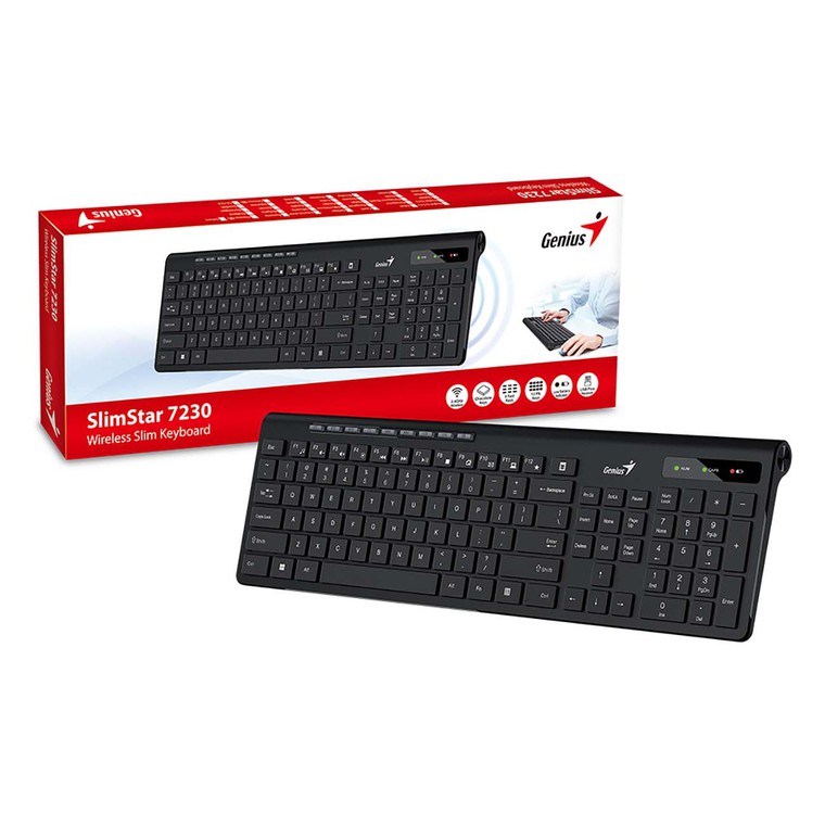 картинка Клавиатура Genius SlimStar 7230 (31310021402) от магазина КомпьютерЦентр