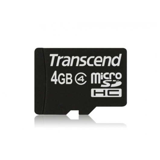 картинка Карта памяти Transcend microSDHC 4Gb Class 4 no SD adapter (TS4GUSDC4) от магазина КомпьютерЦентр
