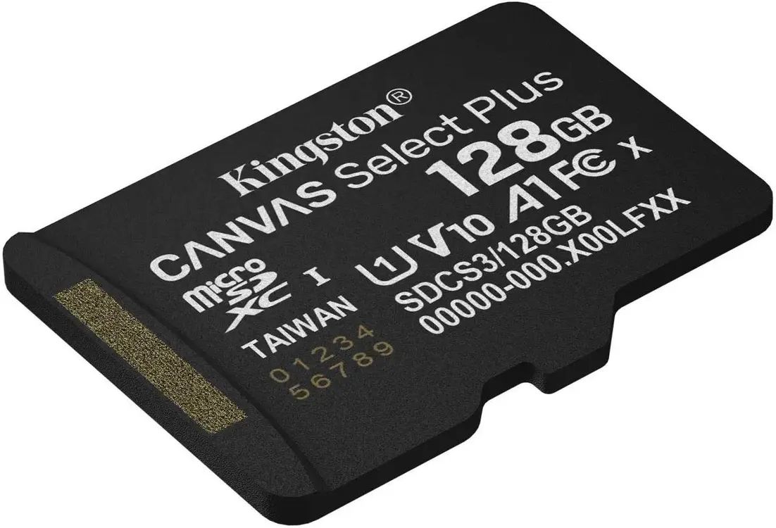 картинка Карта памяти 128Gb microSDXC Kingston Canvas Select Plus V10 A1 w/ o adapter (SDCS3/ 128GBSP) от магазина КомпьютерЦентр