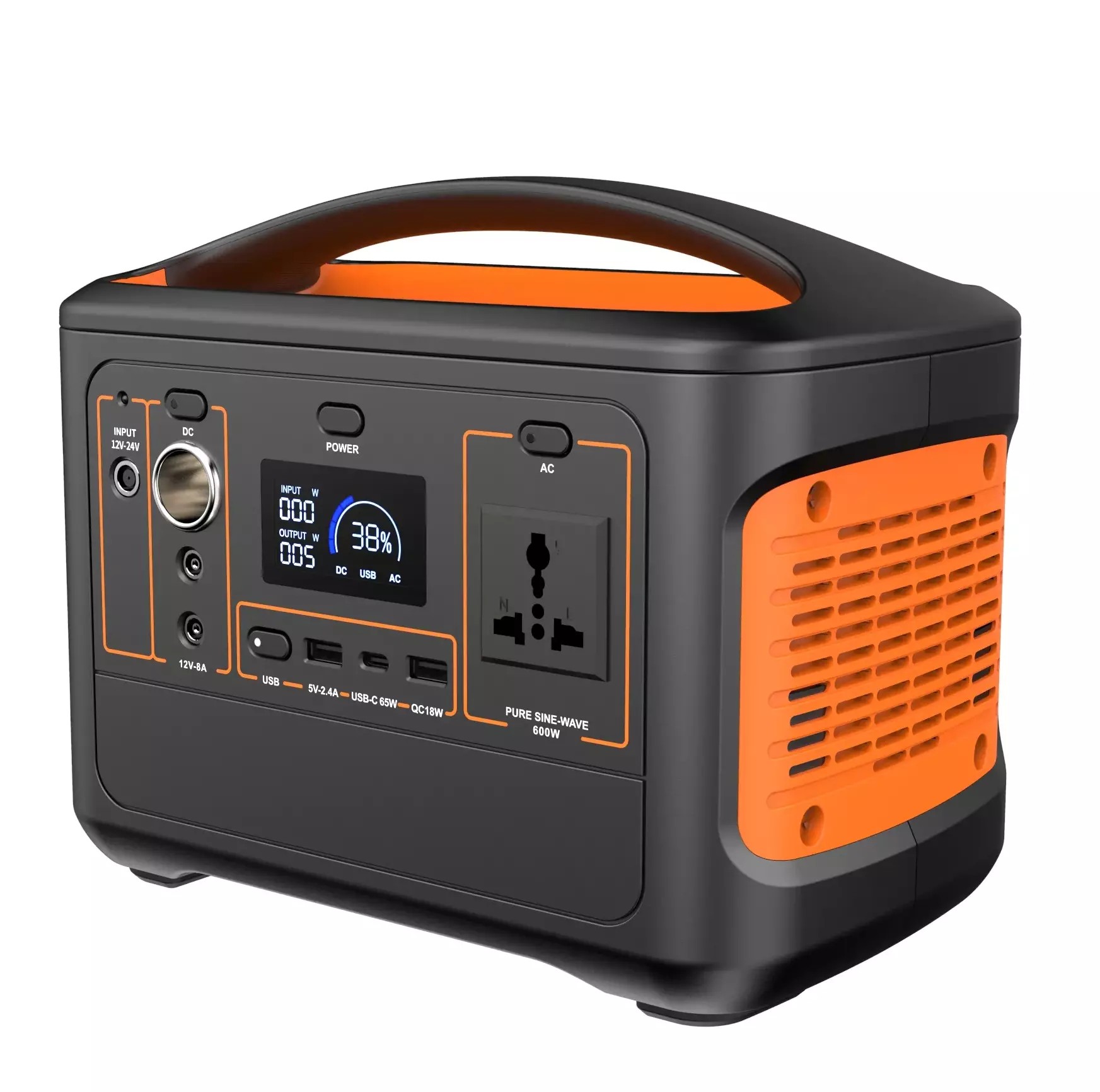 картинка Портативная зарядная станция GREENOE Portable Power Station 568 Wh 25000 mAh EU от магазина КомпьютерЦентр