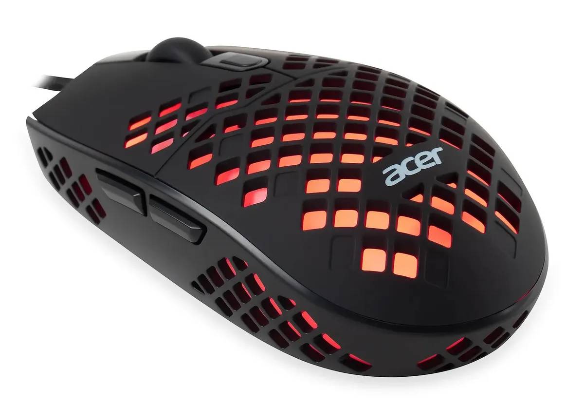 картинка Мышь Acer OMW134 черный USB ZL.MCEEE.018 от магазина КомпьютерЦентр
