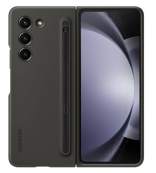 картинка Чехол-накладка Samsung Slim S Pen Case для Samsung Galaxy Z Fold5 серый от магазина КомпьютерЦентр