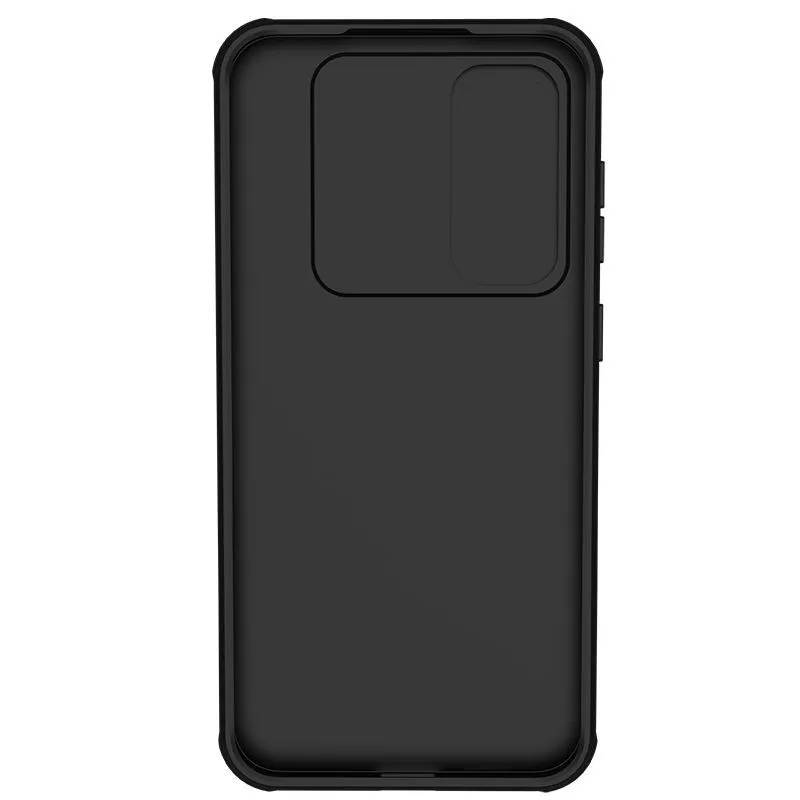 картинка Чехол-накладка Nillkin CamShield Pro Case защитной шторкой для SAMSUNG Galaxy S23 FE, черный от магазина КомпьютерЦентр