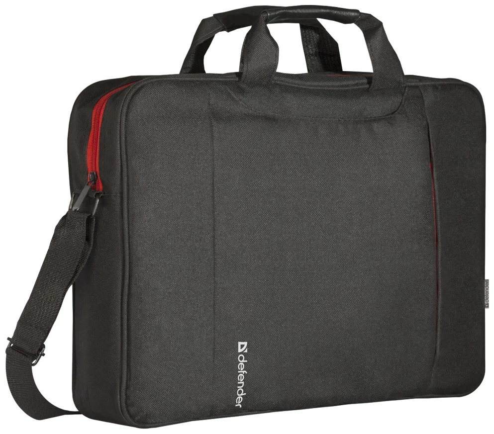 картинка Сумка для ноутбука Defender Geek 15.6'' Black карман (26084) от магазина КомпьютерЦентр