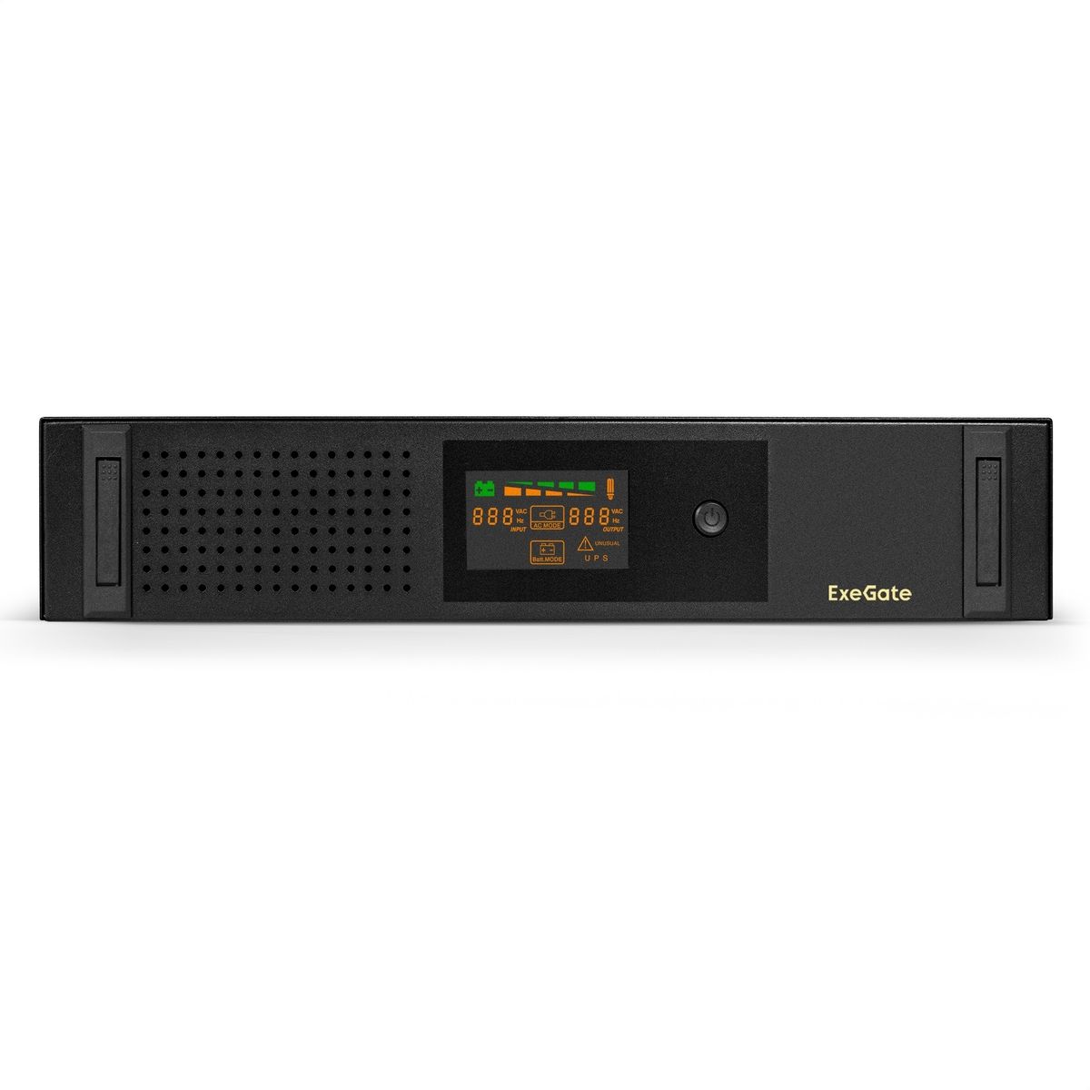 картинка ИБП ExeGate EX293849RUS ServerRM UNL-800.LCD.AVR.2SH.3C13.USB.2U 800VA/ 480W, Color LCD, AVR, 2*Schuko+3*C13, USB, 2U, установка в стойку, Black от магазина КомпьютерЦентр