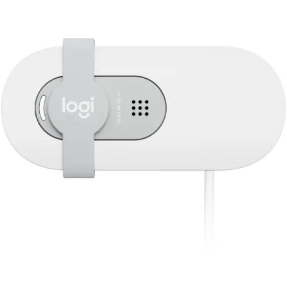 картинка Web-камера Logitech Brio 100, 1920x1080, Off-White, защитная шторка, (960-001617) от магазина КомпьютерЦентр