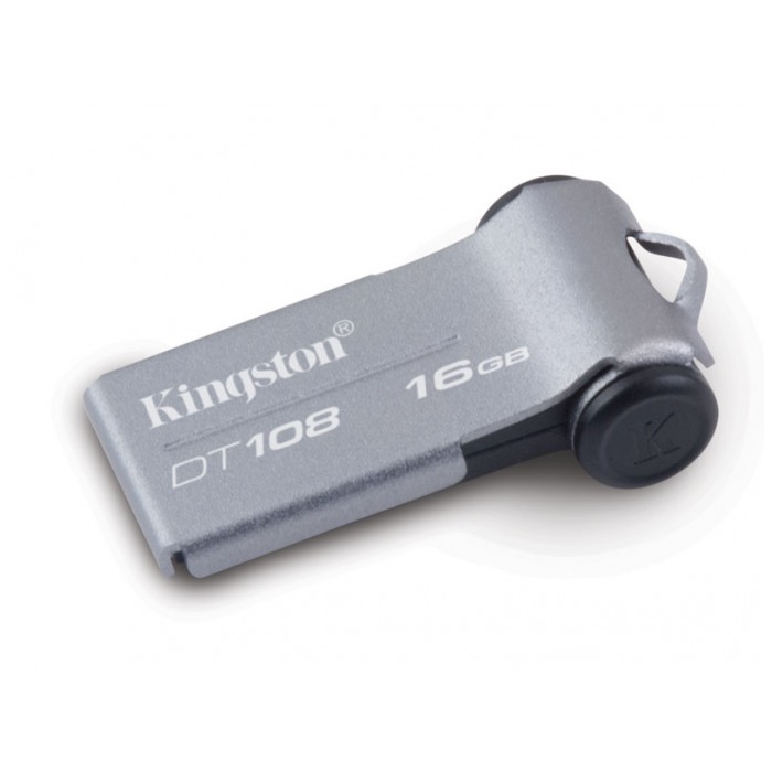 картинка Флешка USB Kingston 16Gb DataTraveler 108 (DT108/16GB) от магазина КомпьютерЦентр