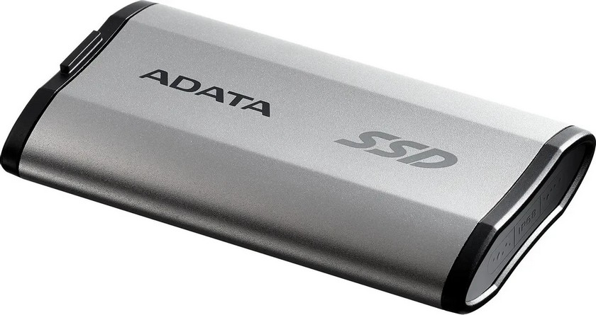 картинка SSD внешний 1Tb A-DATA SD810 External Type-C, USB 3.2 (SD810-1000G-CSG) Silver от магазина КомпьютерЦентр